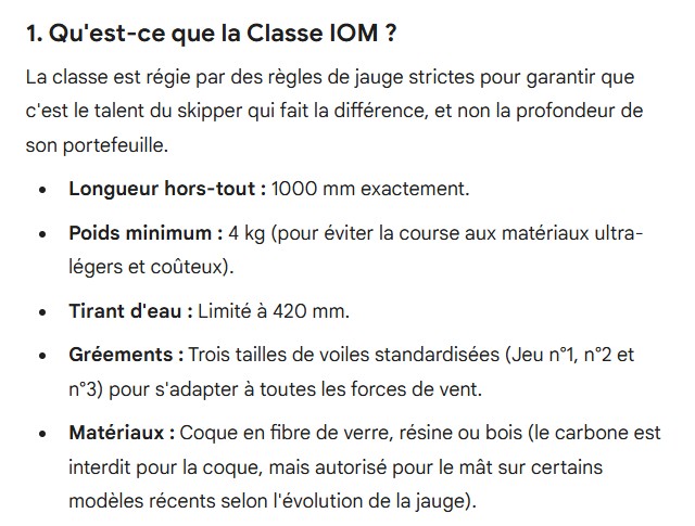classe iom